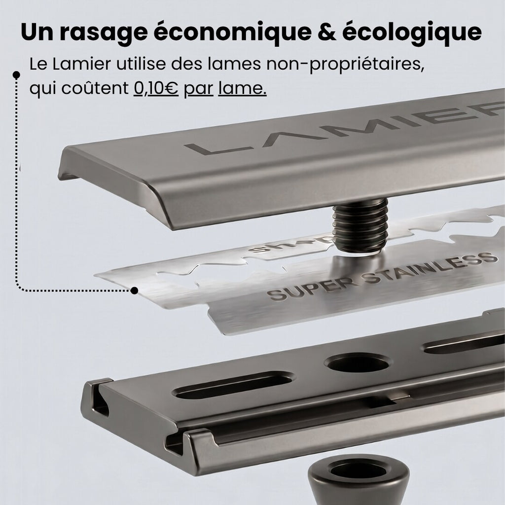 Lamier ALZ-PREMIUM — Rasoir de sûreté — Rasoir de sûreté