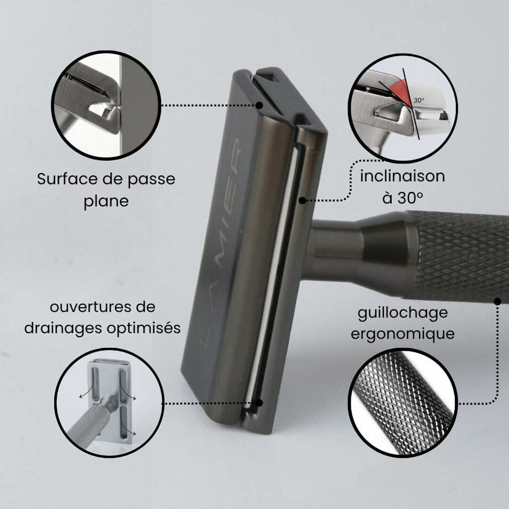 Lamier ALZ-PREMIUM — Rasoir de sûreté — Rasoir de sûreté